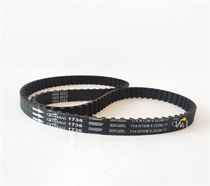 تسمه تایمینگ 114 دندانه موتور XU7 جنس CSM ایساکو مناسب پژو 405، پارس و سمند - کد 2070300428