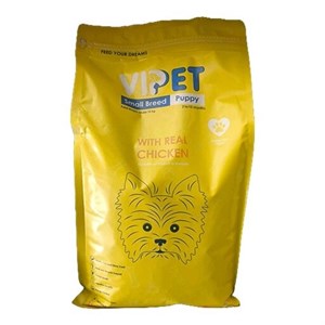 غذای خشک توله سگ نژاد کوچک وی پت (Vipet) - 3 کیلوگرم