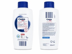 واش لوسیون آلمانی Ombia Med مخصوص صورت و بدن