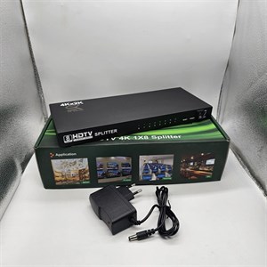 اسپلیتر 1 به 8 HDMI اسکای ویژن مدل 4k-8X1