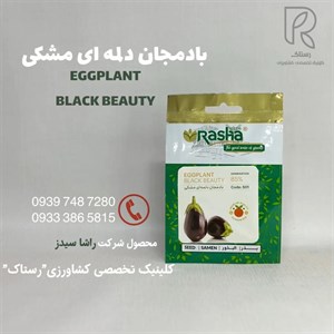 بذر بادمجان دلمه ای مشکی ۱ گرم