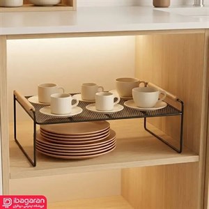 راف 1 طبقه کارولین مدل دنا با دسته چوبی
