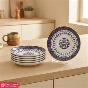 نعلبکی چینی ریور 6 عددی مدل 6028