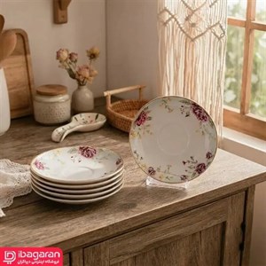 نعلبکی چینی واکو 6 عددی مدل 6033