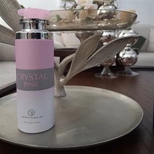 اسپری بدن زنانه گرندیور Grandeur ورساچه برایت کریستال Crystal Pink حجم ۲۰۰ میلی‌لیتر