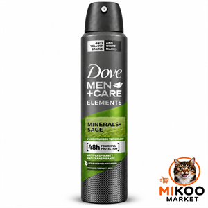 اسپری ضد تعریق مردانه داو Dove Men+Care Elements Minerals + Sage حجم 250 میلی‌ لیتر