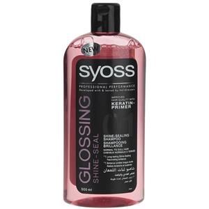شامپو براق کننده سایوس مدل Glossing Shine-Seal حجم 500 میلی لیتر Syoss Glossing Shine-Seal Shampoo 500ml