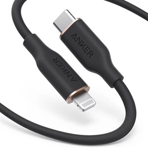 کابل تبدیل USB-C به لایتنینگ انکر مدل Powerline III Flow A8663 طول 1.8 متر