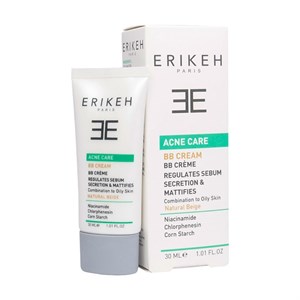 بی بی کرم ضد آکنه اریکه مناسب پوست مختلط تا چرب 30 میلی لیتر | Erikeh Acne Care BB Cream 30 ml 