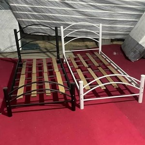 تخت یکنفره فلزی مدل شادی 200 90 مبلمان نوراس مدل 14115328