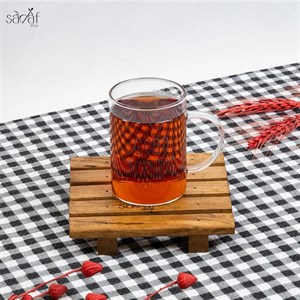 ماگ پیرکس استوانه 300 سی سی گود مورنینگ(یک عددی)