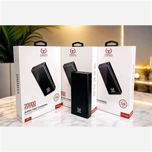 پاور بانک یوشیتا مدل YP-020 ظرفیت ۲۰۰۰۰ میلی آمپر ساعت فست شارژ