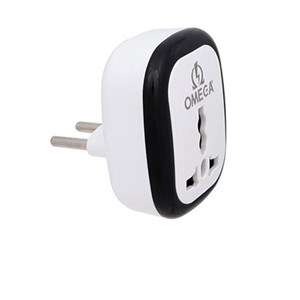 تبدیل برق 3 به 2 امگا مدل OMEGA مناسب دوشاخه خارجی