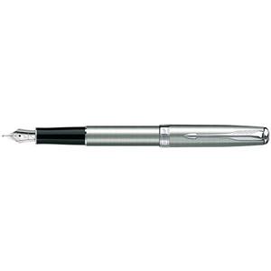 خودنویس پارکر سری Sonnet مدل Stainless Steel Parker Stainless Steel Sonnet Series M Nib Fountain Pen