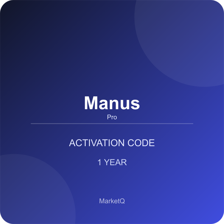 اشتراک Manus Pro
