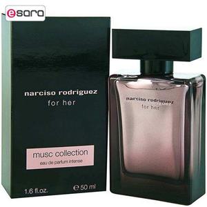 ادو پرفیوم زنانه نارسیسو رودریگز مدل For Her Musc Eau De Parfum Intense حجم 50 میلی لیتر Narciso Rodriguez For Her Musc Eau De Parfum Intense Eau De Parfum For Women 50ml