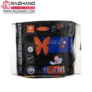 نوار بهداشتی تافته مدل Single Pack 2 بسته 7 عددی Tafteh Sanitary Pad 7pcs 