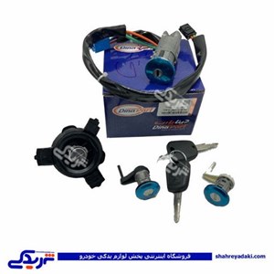 سوئیچ استارت کامل پژو 206 با دربها دینا پارت 1601072