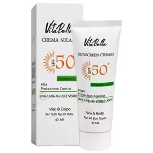 کرم ضدآفتاب بی‌رنگ SPF ۵۰ ویتابلا ۴۰ میلی‌لیتر