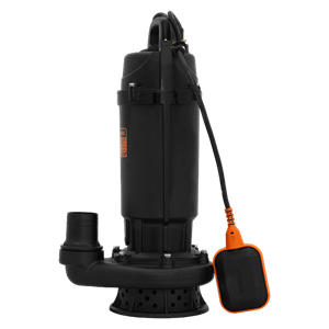 کف کش ورما فلوتردار 1.5 اسب 25 متری 2 اینچ پایه چدن مشکی مدل VERMA QDX10-25-1.1F