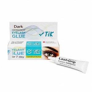 چسب مژه موقت تیوپی مشکی  برند TIK با دوام