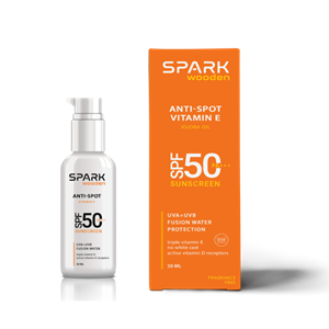 کرم اسپری ضد آفتاب اسپارک رنگی و بدون رنگ SPF50