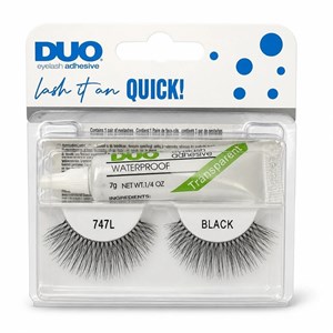 مژه مصنوعی747L چسب مژه بیرنگ برندDUO