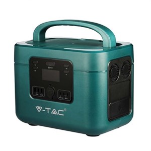 پاور استیشن قابل حمل V-TAC 1000W مدل VT-1001 با ظرفیت باتری 328 هزار میلی آمپر ساعت