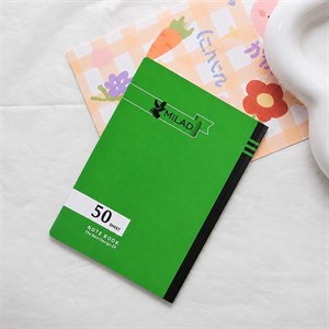 دفترته چسب 50برگ میلاد