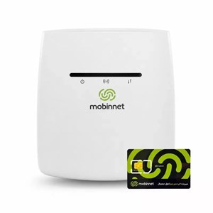مودم 3G 4G 4.5G مبین نت مدل MN-4220 به همراه سیم کارت 360 درجه 200 گیگابایت اینترنت یک ساله
