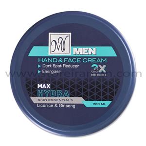 کرم مرطوب کننده مردانه مای مکس هیدرا Max Hydra مدل Licorice and Ginseng حجم 200 میلی لیتر