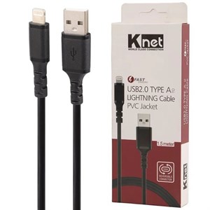 کابل Iphone Lightning کی نت 1.5 متری K-C529