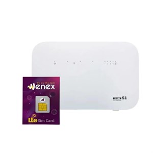 مودم 4G TD-LTE وینکس مدل TF-I60 S1 به همراه سیم کارت وینکس با 150 گیگ سه ماهه