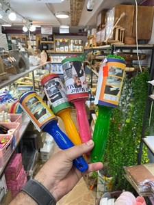 پرزگیر چسبی دسته پلاستیکی