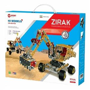 ساختنی زیرک مدل فلزی کد 40