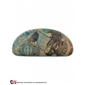 هارد باکس عینک طرح دار آبی