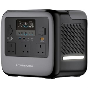 پاور استیشن پاورولوژی مدل Powerology Pater III Portable Power Station 1200W PWGC1200GY