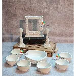 بیس خام ست هفتسین چوبینه 10 تکه