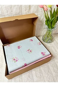 کاور دو نفره آبی اورجینال آکی هوم استایلaky home style 