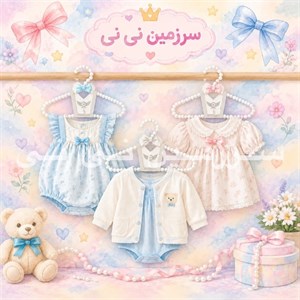 چوب لباسی مرواریدی کودک 1 عددی تک رنگ
