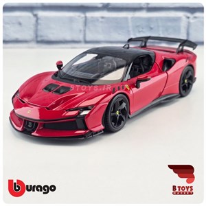 ماکت فراری اس اف 90 قرمز بوراگو(Ferrari SF90 XX Stradale Burago) 