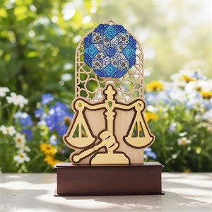 تندیس وکیل و حقوق میناکاری  