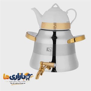 کتری و قوری 6 لیتر استیل KST کد 4070SG ارسال رایگان