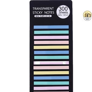  کاغذ یادداشت چسب دار نواری آبرنگی 300 برگ