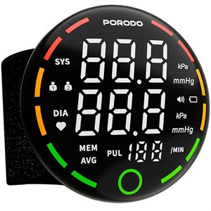 فشارسنج مچی دیجیتال پورودو Porodo مدل PDW01BBK شارژی