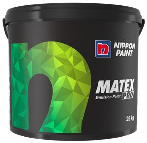 رنگ نیم پلاستیک ماتکس پرو Pro نیپون کد 6700 دبه 10 کیلویی (2.5 گالن)