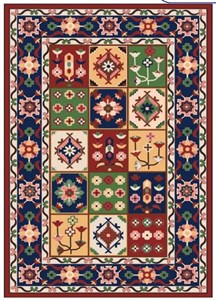 ترنسفر طرح فرش کد35