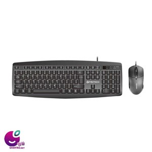 تخفیف کیبورد و ماوس فنتک مدل KM-100