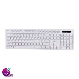 تخفیف کیبورد بی سیم دینت مدل DT-999 سفید