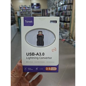 رابط otg فلزی آیفونی tonek L-120
